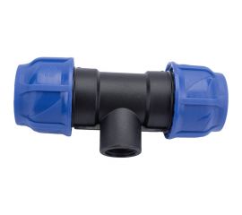 Компрессионный переходной тройник VALFEX ПНД, с внутренней резьбой, 40-3/4""-40 1210014003440 