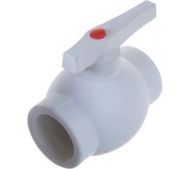 Шаровый кран VALFEX PP-R белый, 40 мм 10144040 007-7666 