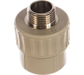 Муфта комбинированная с наружной резьбой VALFEX PP-R серая, 25 мм х1/2"" 10130125Г 127-0361 