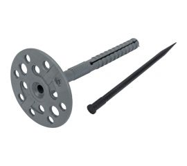 Дюбель для теплоизоляции Tech-Krep с пластмассовым гвоздём, 10x120 мм, 30 шт. 154278 