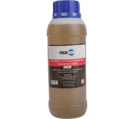 Кислота ортофосфорная техническая 0.5 л, 72-75%, класс А TECHHIM TH-KIOR-75-500 