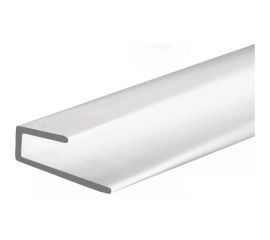 Стартовый ПВХ профиль Центурион 3 мм, Край, белый, 2,44 м 14647 