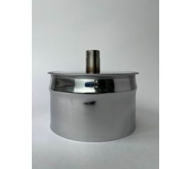 Заглушка с конденсатоотводом Прок внутренняя, диаметр 120 ПР029909 