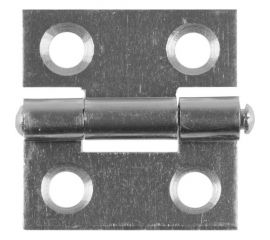 Универсальная дверная петля STAYER Master цвет белый цинк 25 мм 37611-25-1 