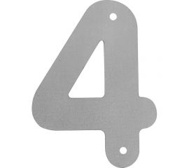 Декоративный элемент ООО "СВОЙ МАСТЕР" цифра 4 арт. 07.0004 