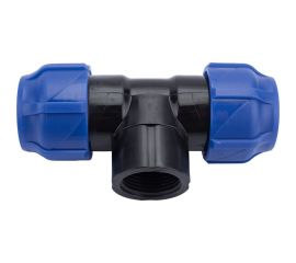 Компрессионный переходной тройник VALFEX ПНД, с внутренней резьбой, 32-1""-32 1210013210032 