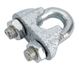 Зажим для стальных канатов vipкрепеж оцинкованный, 6 мм, 1 шт. 17806 VIP 