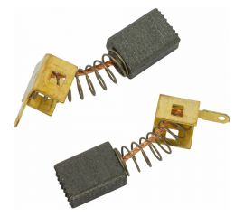 Комплект угольных щеток для электроинструмента Интерскол (пружина, пятак-уши), 6x9х12 мм, 2 шт COFRA SDI-34630 