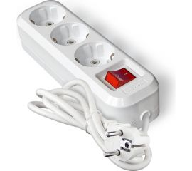 Удлинитель UNIVersal s-303а пвс 3/1,5 3гн. с заземлением, с выключателем, длина 3м (еврослот) 1726 