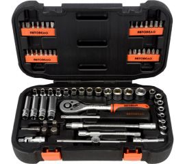 Набор торцевых головок АвтоDело 1/4" DR 64 предмета 39934 16087 