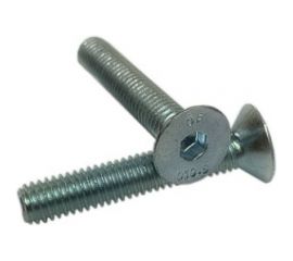 Винт ZAMETAL М10x20, пр. 10.9, с пот. гол., в/ш, DIN 7991, оц., уп. 200 шт. ZA521064 