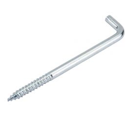 l-обр. крюк-шуруп ЕВРОПАРТНЕР zn, 8x140 мм, 2 шт. 13 0043 3 