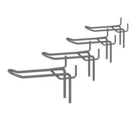 Крючок ПК МАГС на перфопанель, L-100, язычковый, шаг 48, 4 шт/упак СКЛ03-00043 