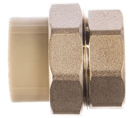 Комбинированная муфта VALFEX PP-R серая, разъем 32х1 1/4 дюйма ВР 10155132Г 127-0337 