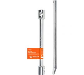 Баллонный торцевой кованый ключ Airline 32x30x400 мм, с воротком ATAB013 