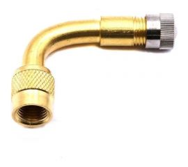 Металлический гнутый удлинитель вентиля HQ-mech 90 градусов VE36-90 УТ000001262 