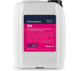 Антисиликон-обезжириватель на спиртовой основе Shine Systems IPA 5 л SS904 