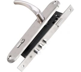 Врезной цилиндровый замок PUNTO KIT P90 4585/3 CRONA SN матовый никель 41709 