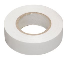 Изолента РОССНА пвх, 15 мм, белая Р861345 