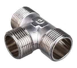 Никелированный тройник STOUT НН 3/4X3/4X3/4 RG008Q0QSTPKHA 