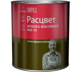 Масляная краска Расцвет красная, 2.7 кг 5847 
