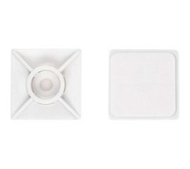 Белая самоклеящаяся площадка КРЕП-КОМП 19х19 100 шт. псб19 