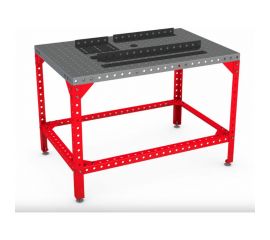 Сварочный стол FLAMES с оснасткой, 1200x800, столешница без покрытия 1527.107 