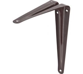 Кронштейн MFK-TORG модель1 Л 100х125 0.7мм коричн К-99 Л 