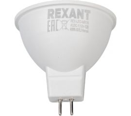 Светодиодная лампа REXANT рефлектор mr16 9,5Вт 808Лм gu5.3 12В 4000k нейтральный свет 604-4004 