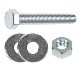 Шестигранный болт STARFIX М8x40 мм, с гайкой и шайбами, 4 шт. SMK1-84894-4 