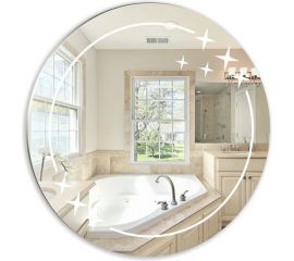 Зеркало Mixline Звезда круглое, 580 мм 525446 