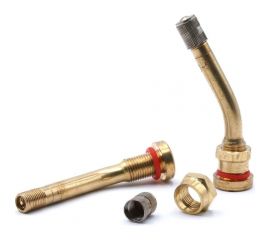 Вентиль для бескамерных грузовых шин HQ-mech L=25+40 мм, 27 град. D=10мм V3.20.5 УТ000001247 