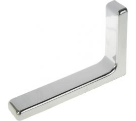 Консоль с декоративной накладкой Tech-Krep 120 мм, хром, 1 шт. 129950 