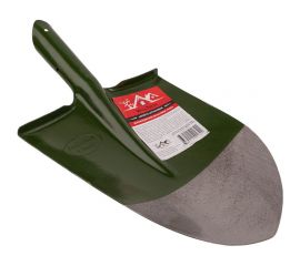Штыковая лопата из рельсовой стали WillTech ЛШУ зеленая 900 (S503) 010414 