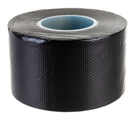 Самовулканизирующаяся изолента FIT 10000 В, Профи, бутилкаучук, 50 мм х 0,8 мм х 5 м, черная 10983 