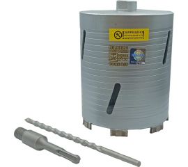 Коронка алмазная по бетону Laser Deep Drill 130х150 мм Hilberg HD313 