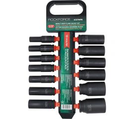 Набор головок ударных глубоких 13 шт, 10-32 мм, 1/2"" Rockforce RF-4137MPB 