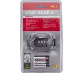 Взрывозащищенный фонарь PELI 2745Z0 черный, Pelican 027450-0104-110E 