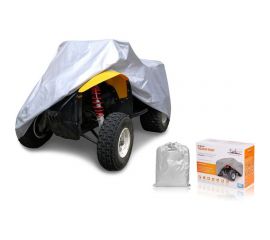 Защитный чехол-тент на квадроцикл Airline размер М, 208х122х80 см, цвет серый, универсальный AC-QC-07 