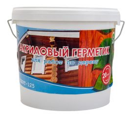 Герметик Акцент 125 ведро 5л 7кг золотистая сосна 00010482 