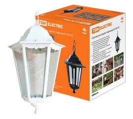 Садово-парковый светильник TDM 6100-25 шестигранник, 100Вт, подвес,белый SQ0330-0070 