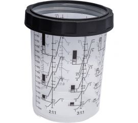 Ёмкость WOLF 850 мл и фиксирующее кольцо для систем IPS/SPS 1.4122.0850 