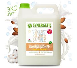 Кондиционер для белья SYNERGETIC МИНДАЛЬНОЕ МОЛОЧКО 5 л 4623722341242 110508 
