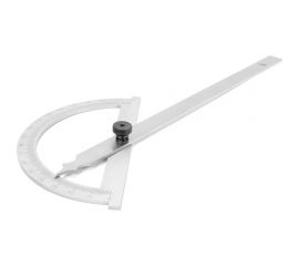 Угломер Калиброн нониусный 0-180гр. 200х300мм, 1гр. транспортир ГРСИ №83810-21 1032780 