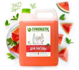 Средство для мытья посуды SYNERGETIC АРБУЗ канистра, 5 л 4623722258304 103501 