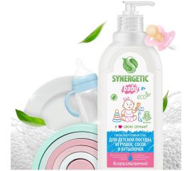 Концентрированное средство для мытья детской посуды SYNERGETIC 500 мл 4623722258274 103054 