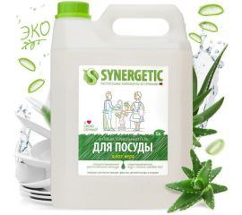 Концентрированное средство для мытья посуды и фруктов Synergetic Алоэ 5 л 4623722258380 
