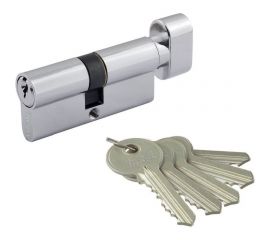 Цилиндровый механизм НОРА-М STD AL ЛВ-60 30-30 хром 16554 