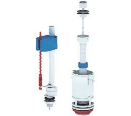 Арматура для бачка АНИ Пласт набор: нижняя подводка, шток хром, 1 режим, эконом WC4550M 023-2651 