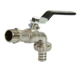 Кран водоразборный шаровой VRT 3/4 рукоятка, с носиком 522218 